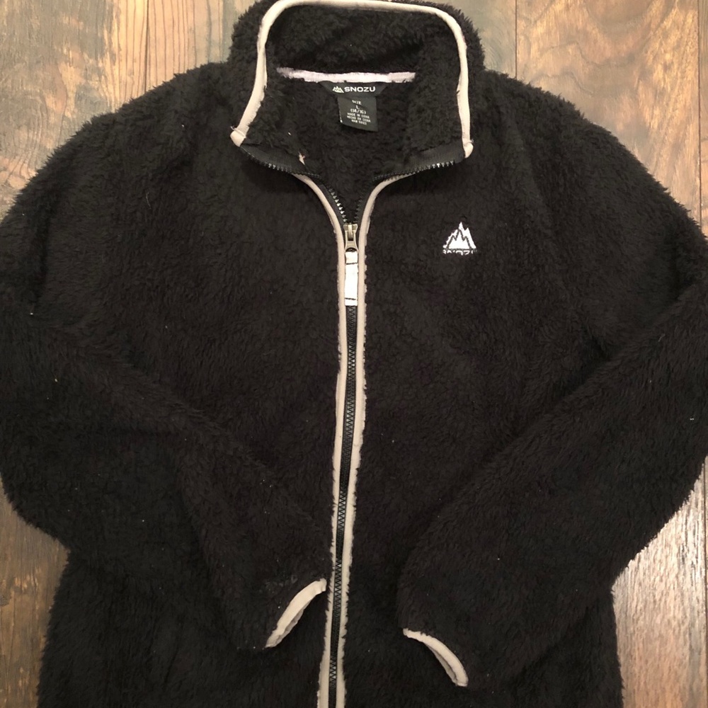 Fuzzy Sherpa jacket